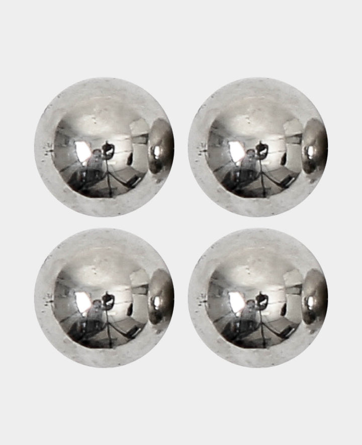 Magnete Ball stark, Kugelmagnete mit guter Haftkraft, Silber, ø 0.8 cm, 4 Stück