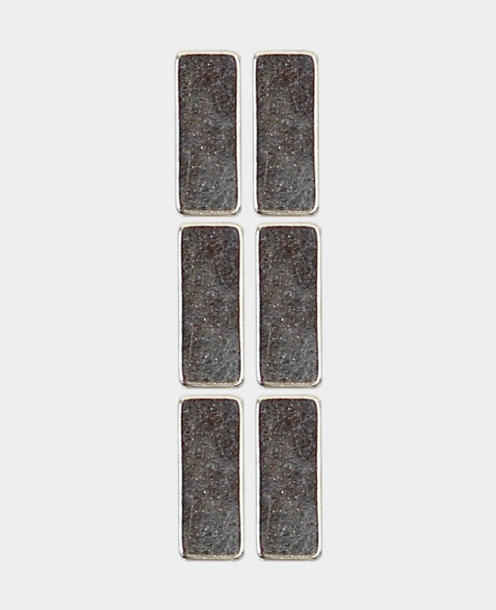Magnete Stab stark, Stangenmagnete mit guter Haftkraft, Silber, 0.4 x 0.4 x 1 cm, 6 Stück