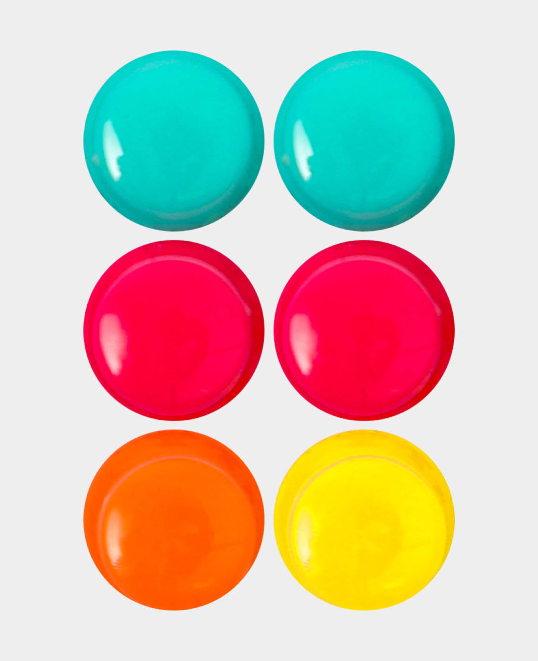 Magnete Pin, Kegelmagnete, Bunt, ø 1 x 1.8 cm, 6 Stück