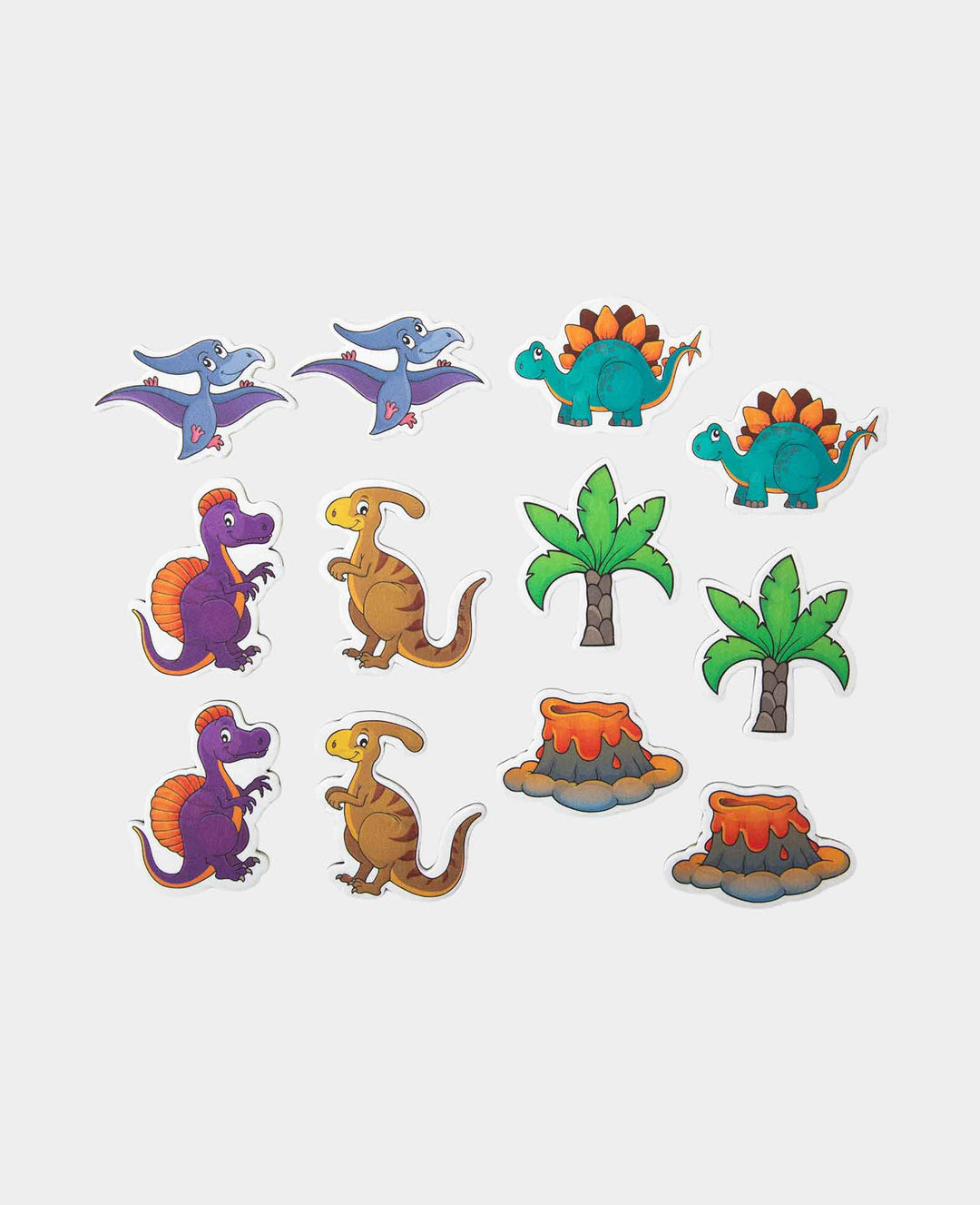 Magnete Dino, zum Basteln, Spielen und Dekorieren, 12 Stk.