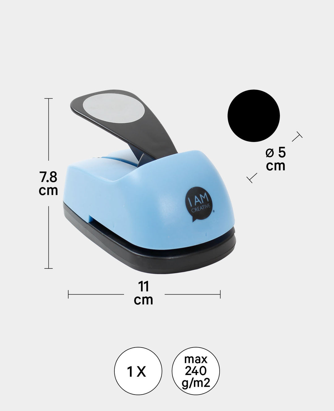 Stanzer ø 50 mm, Kreis