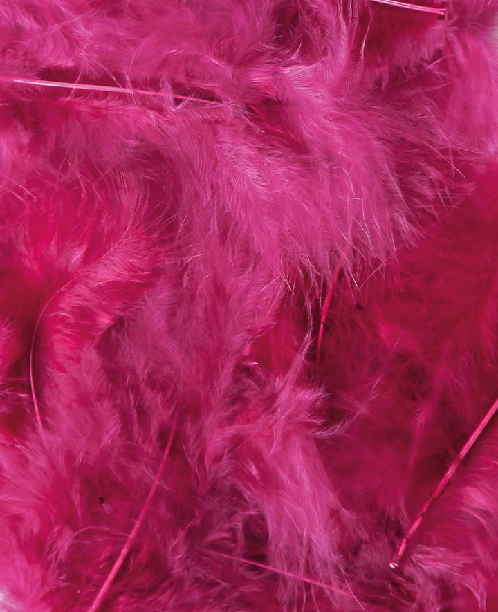 Dekofedern, Fuchsia, 8 cm, 15 Stk.