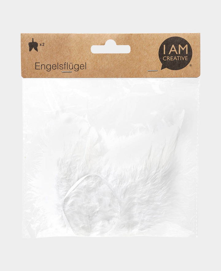 Engelsflügel weiss, 13 x 13 cm, 2 Stk.