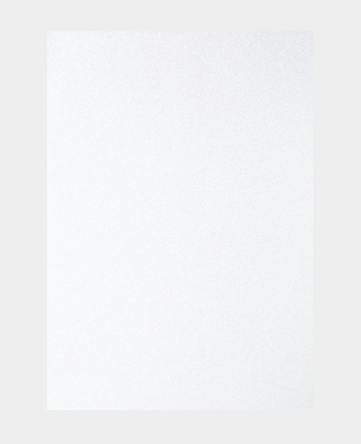 Glitter paper A4, white iridescent