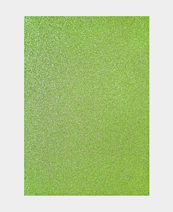 Papier pailleté A4, vert