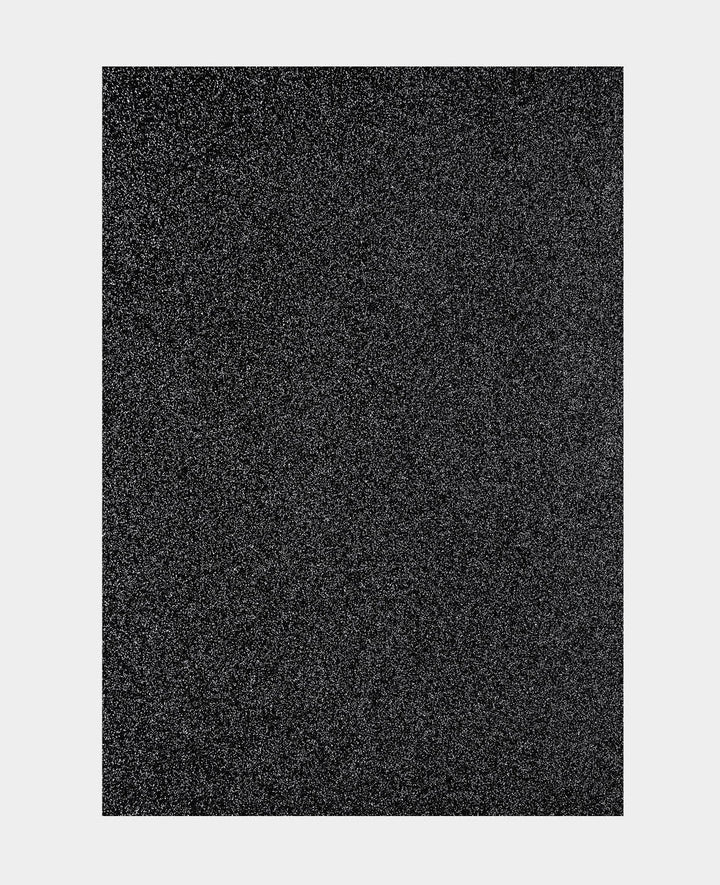 Glitterpapier A4, schwarz