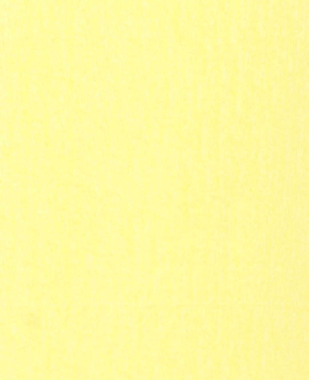 Crepe Paper, Light Yellow, 50 x 250 cm