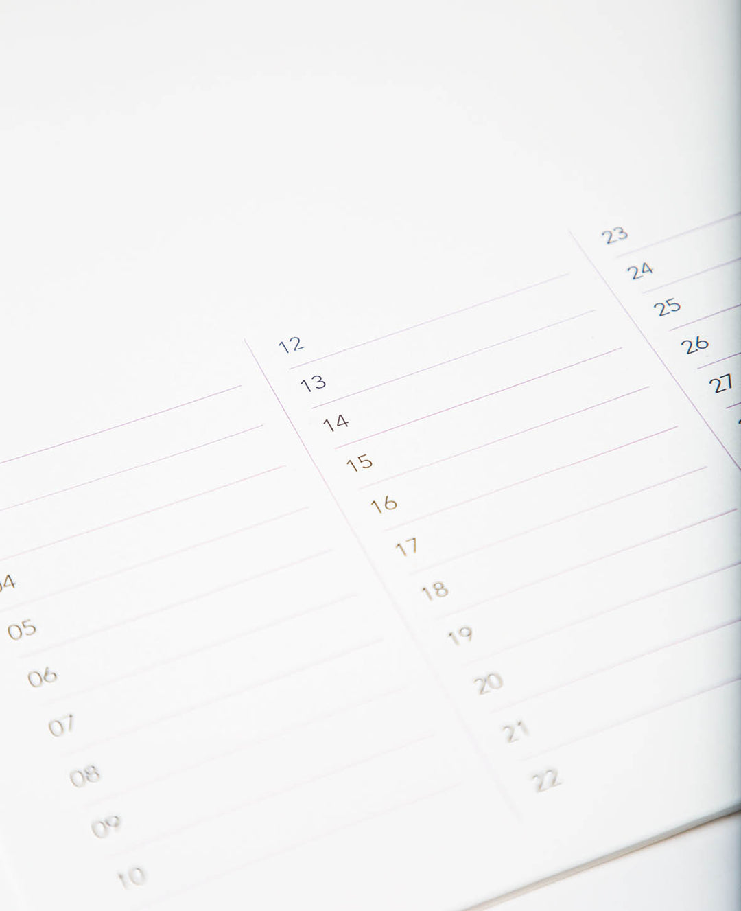 Kalender zum Basteln, 297 x 420 mm (A3), weiss, 1 Stk.