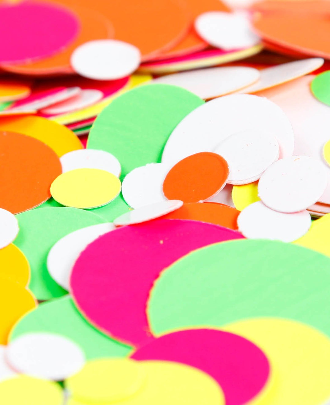 Sticker Dots, Colorful, ø 10-30 mm, 40 g