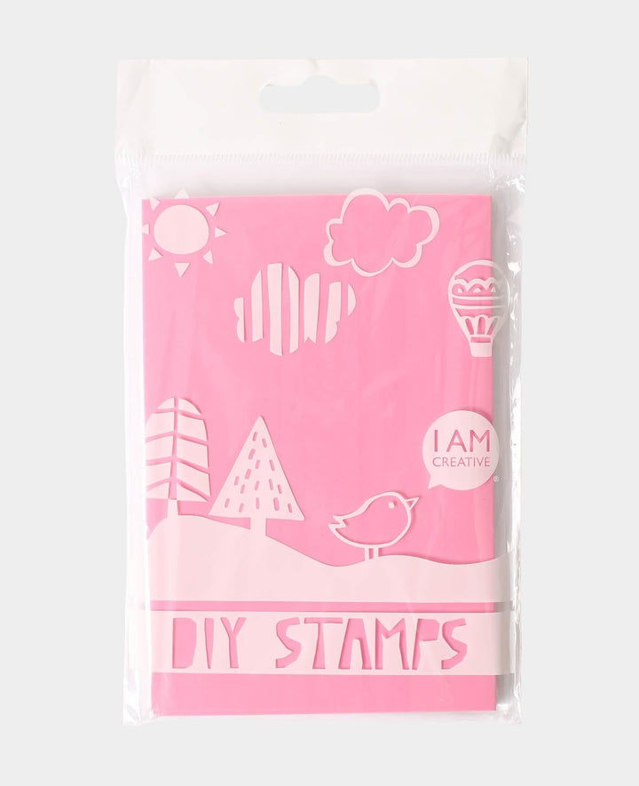 DIY stamp, rectangular plate, 1 pc.