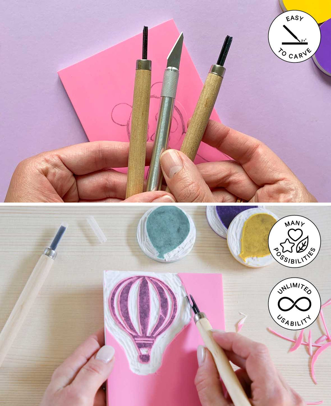 DIY Stamp Kit, 6 tlg.