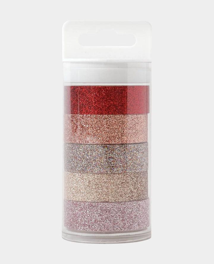 Washi Tape Set Glitter, 5 Stk., Masking Tape