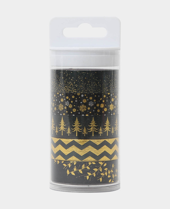 Washi Tape Set Black, 5 pc.