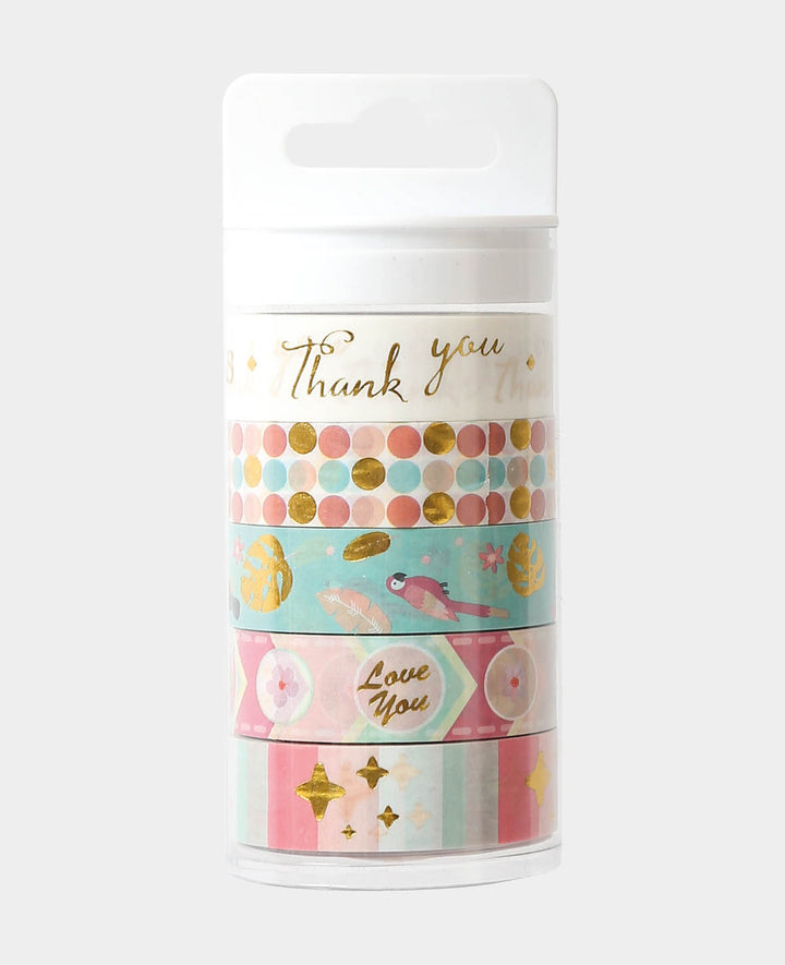 Washi Tape Set 2, 5 pcs, Masking Tape