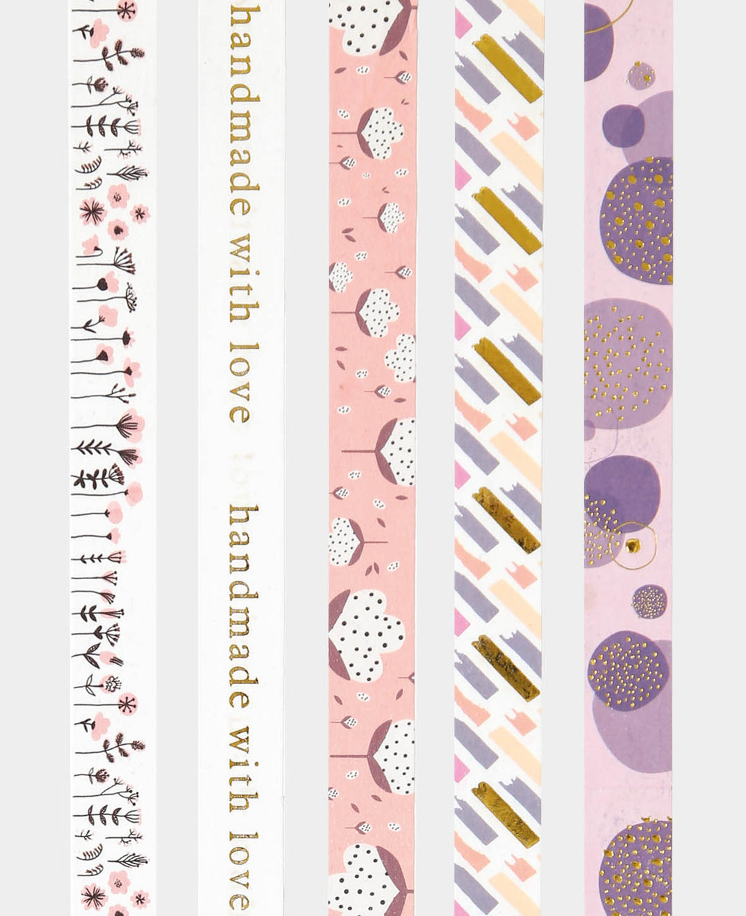 Washi Tape Set 3, 5 Stk., Masking Tape