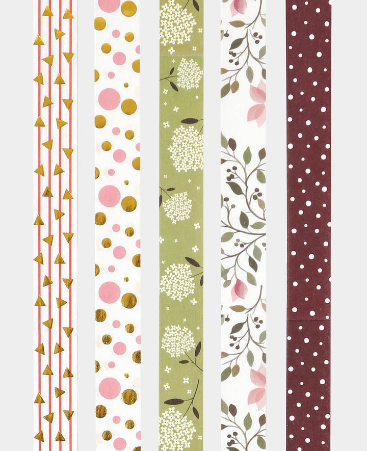 Washi Tape Set 4, 5 Stk., Masking Tape
