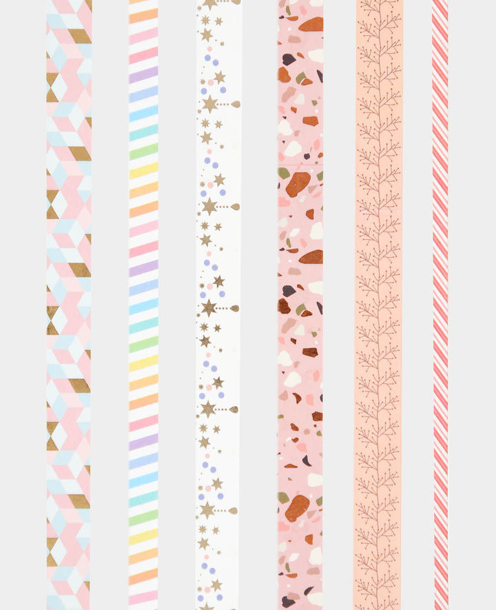 Washi Tape Set 7, 5 Stk., Masking Tape