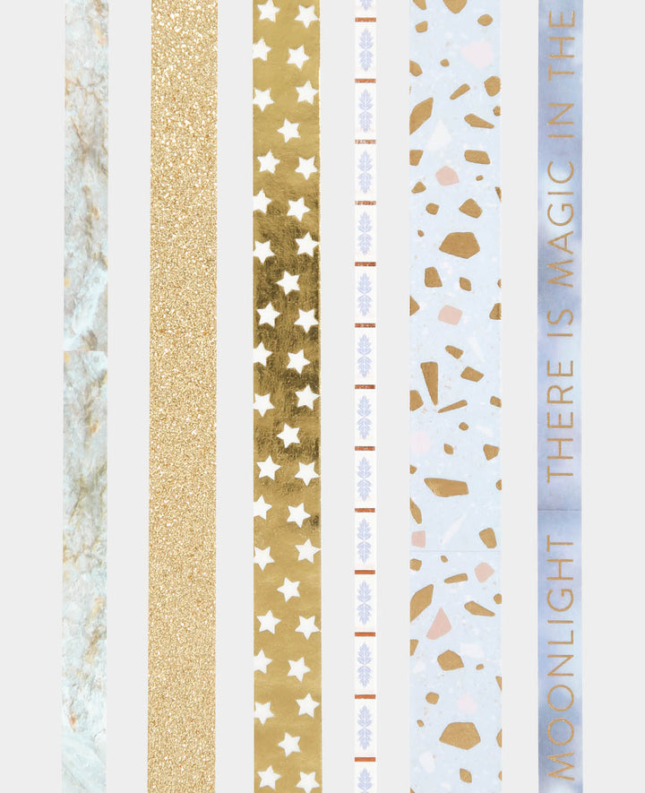 Washi Tape Set 9, 6 Stk., Masking Tape