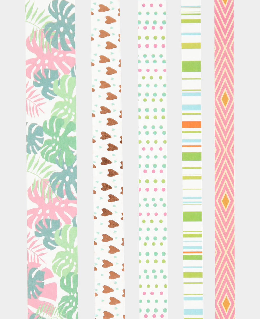 Washi Tape Set 12, 5 Stk., Masking Tape