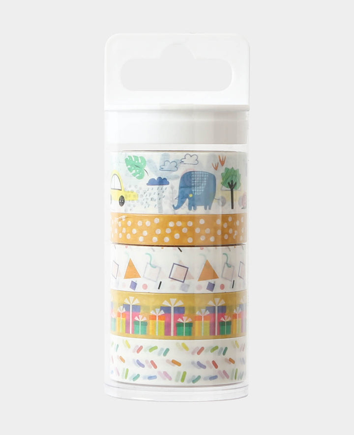 Washi Tape Set 13, 5 pcs., Masking Tape
