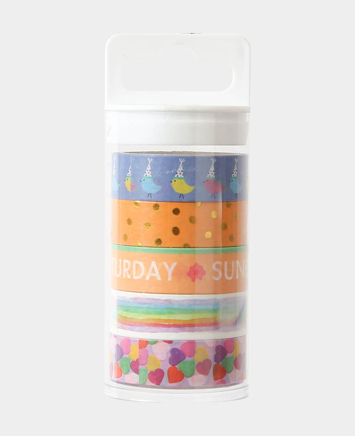 Washi Tape Set 15, 5 pcs., Masking Tape
