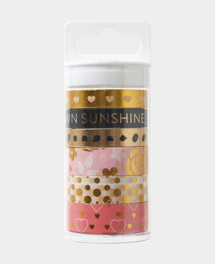 Washi Tape Set 17, 6 Stk., Masking Tape