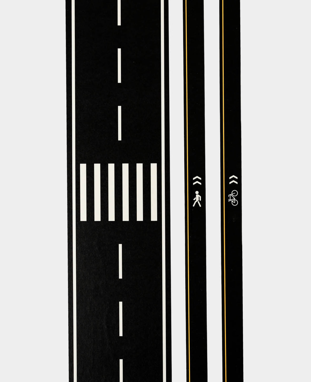 Washi Tape Set, Road, 20-100 mm x 5 m, 3 Stk., Masking Tape, Strassenklebeband für Kinder zum Spielen