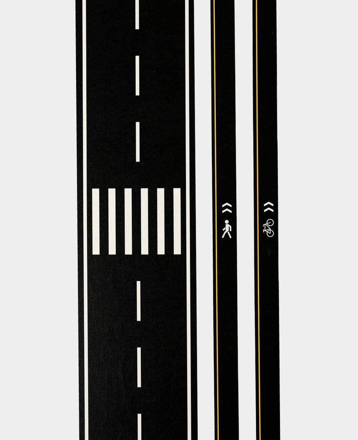 Washi Tape Set, Road, 20-100 mm x 5 m, 3 Stk., Masking Tape, Strassenklebeband für Kinder zum Spielen