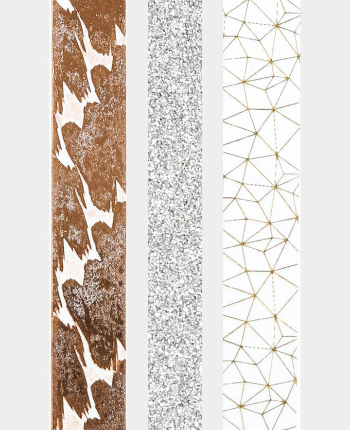 *Glänzendes Washi Tape, Set III, 3 S
