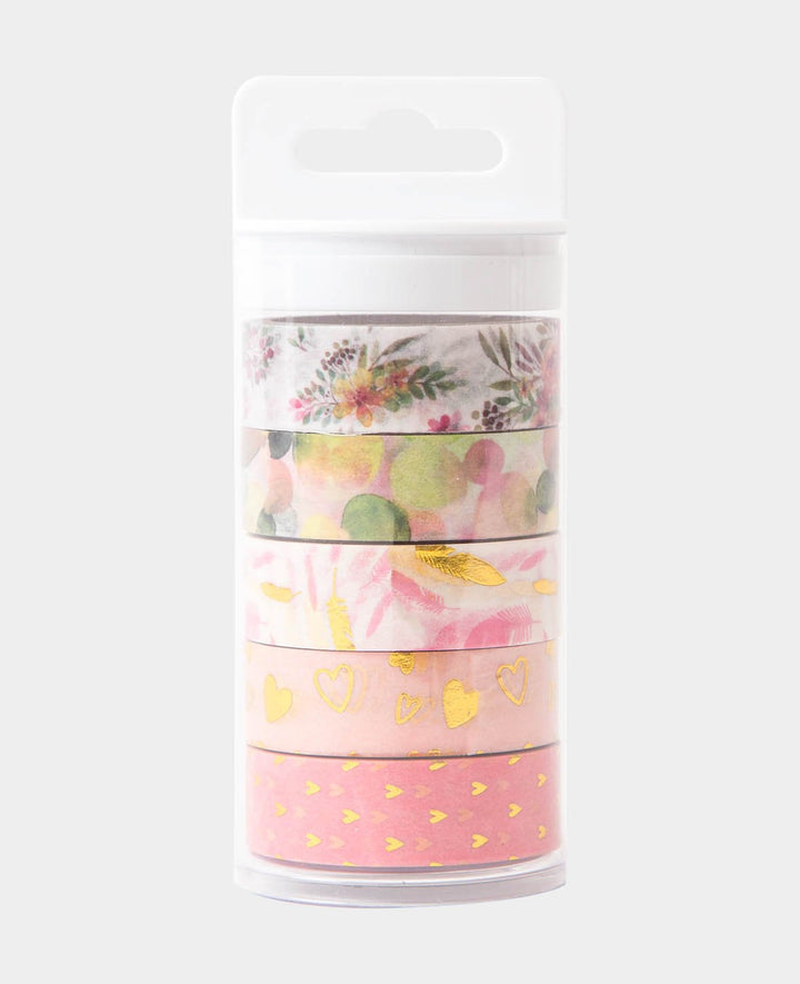 Set de Washi Tapes Love, 5 pièces, ruban de masquage