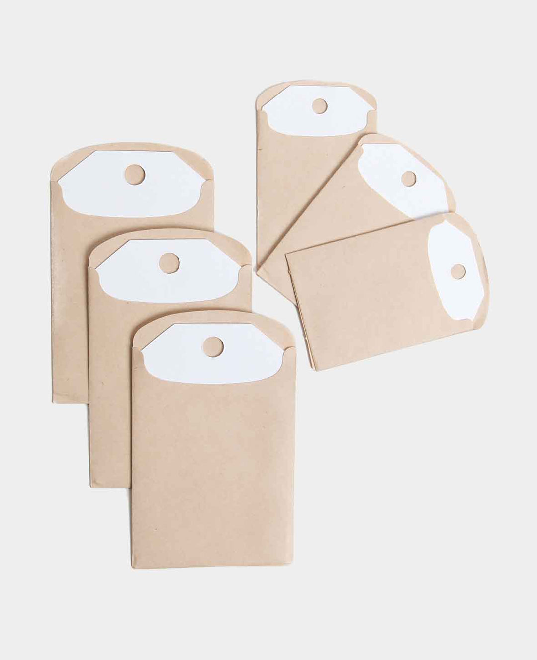 Geschenkanhänger in Papiertüte, 6 Stk.
