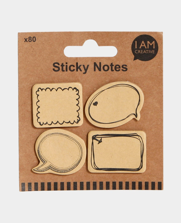 Sticky Notes Sprechblasen 30 x 38 mm, 80 Stk.