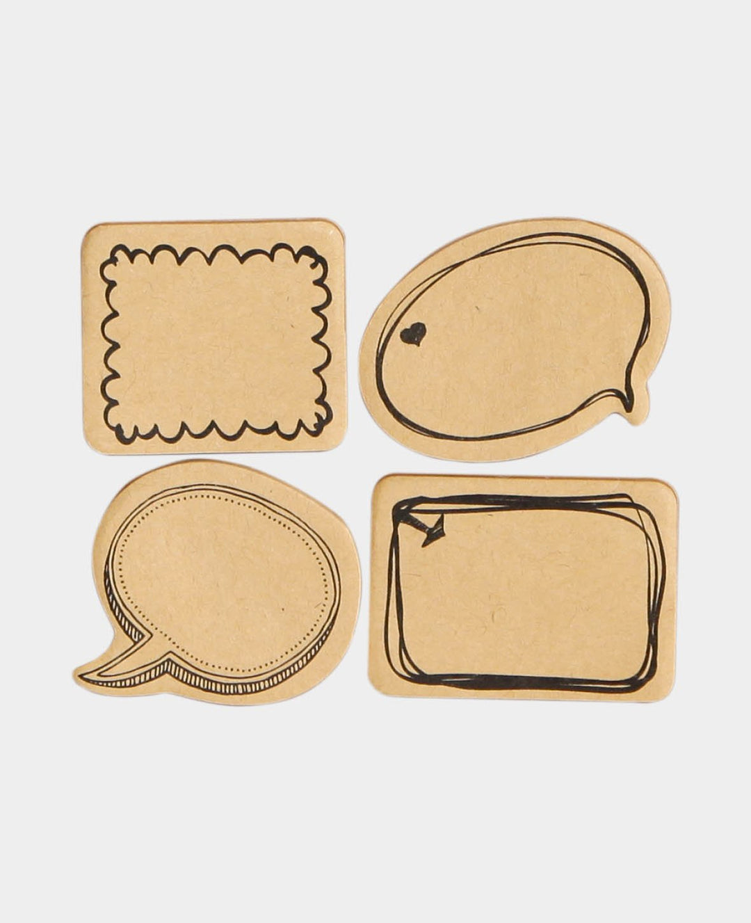 Sticky Notes Sprechblasen 30 x 38 mm, 80 Stk.