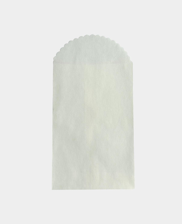 Papiertüten, weiss, 6 Stück