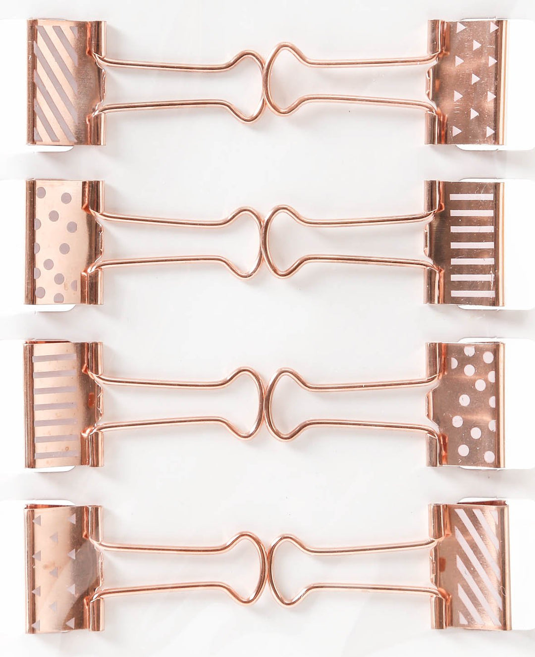 Papier Clips, rose gold