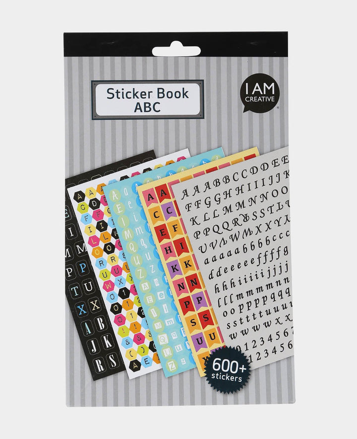 Stickerbook ABC II, 5 Blatt