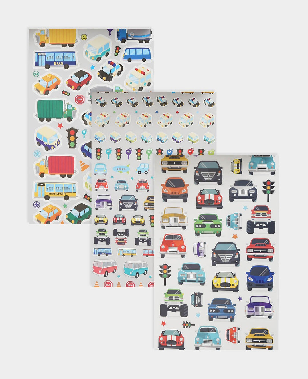 Sticker Book Cars, Colourful, 15 x 24 cm