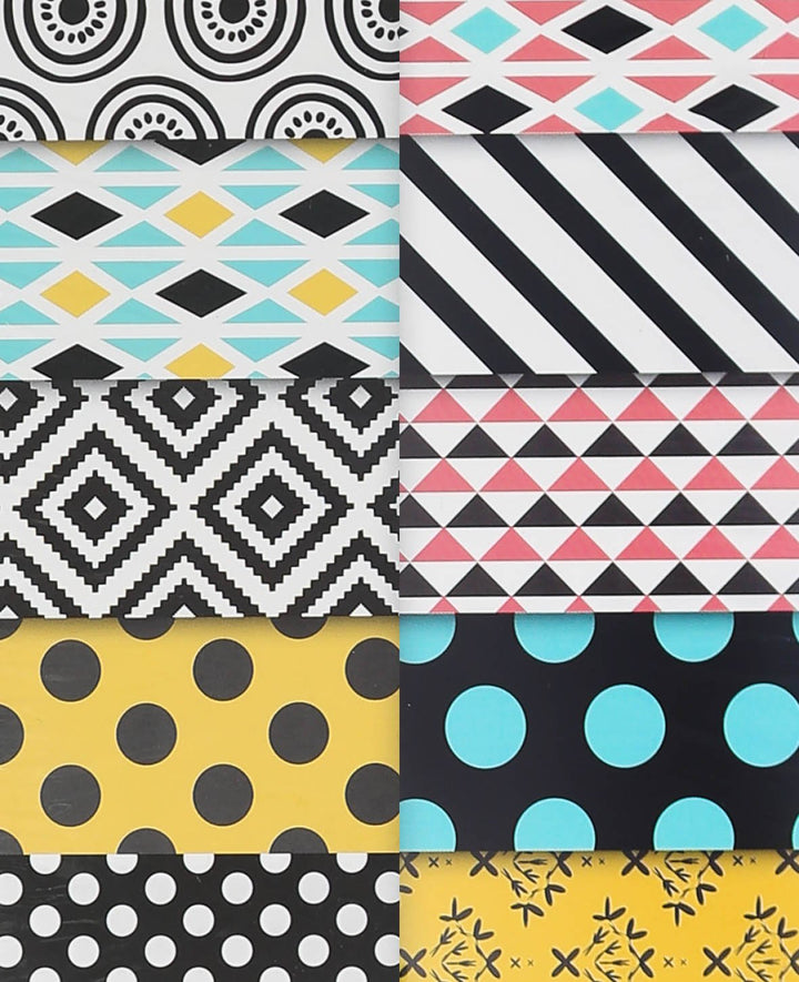Design Papier Set II, Papierblock, 15.2 x 15.2 cm, 120 g/m², 50 Blätter
