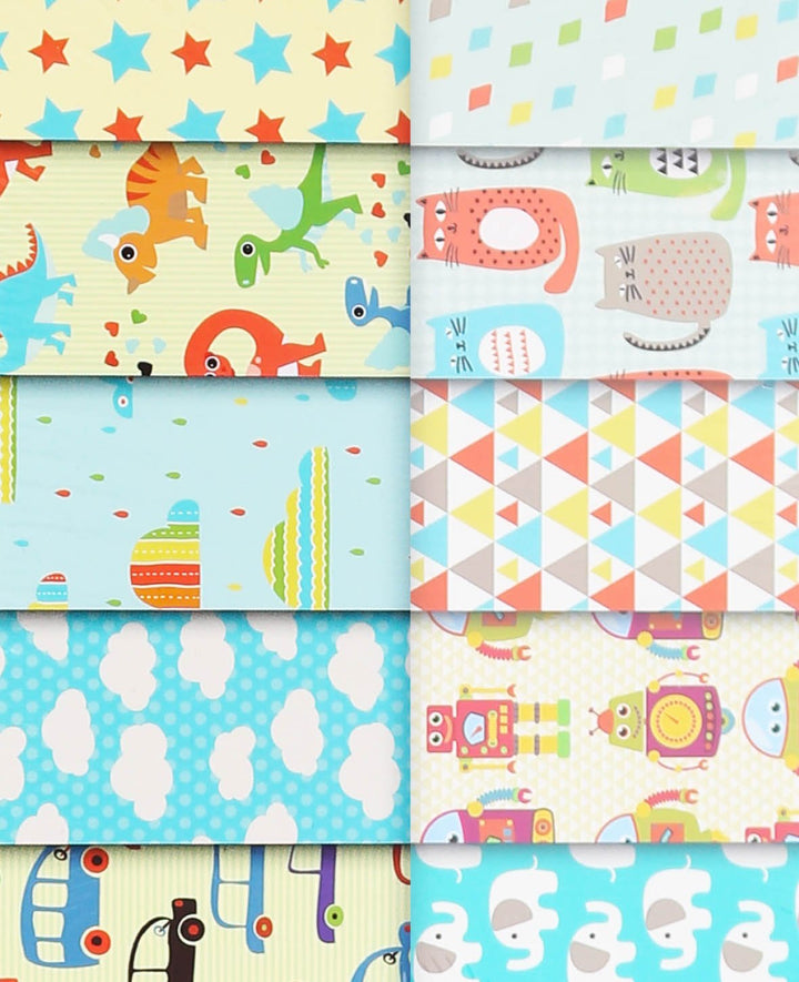 Designer Paper Set III, paper pad, 6 x 6 inches, 120 gsm, 50 sheets