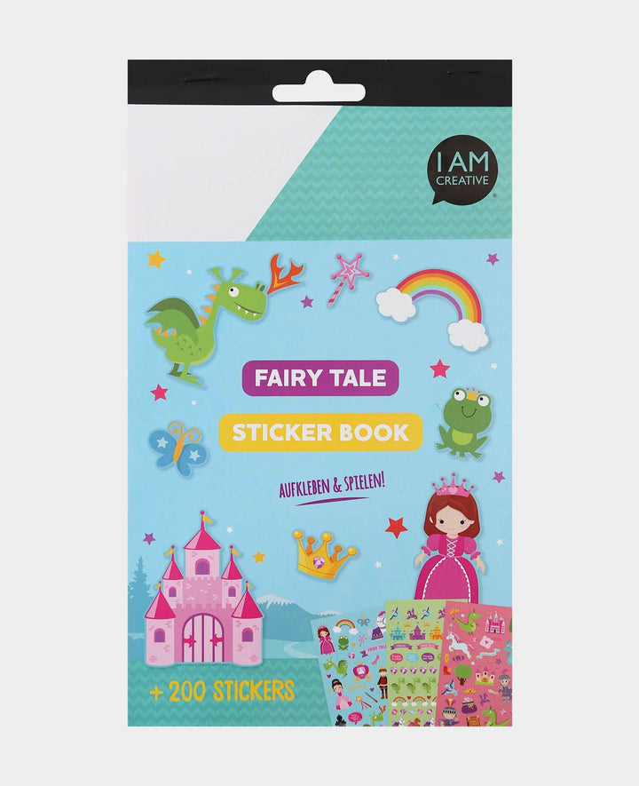 Sticker Book Fairy Tale, Colorful, 15 x 24 cm