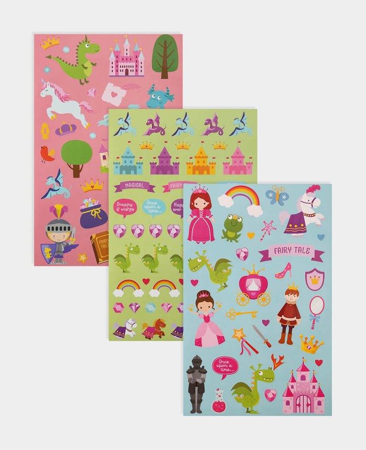 Sticker Book Fairy Tale, Colorful, 15 x 24 cm