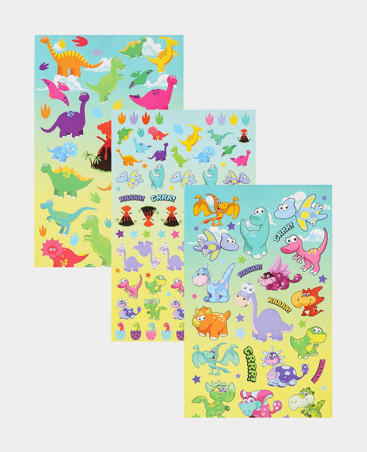 Stickerbook Dinos, Couleurs, 15 x 24 cm