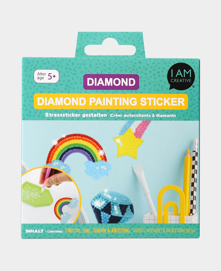 Diamond Painting Sticker Diamond, incl. accessories &amp; instructions