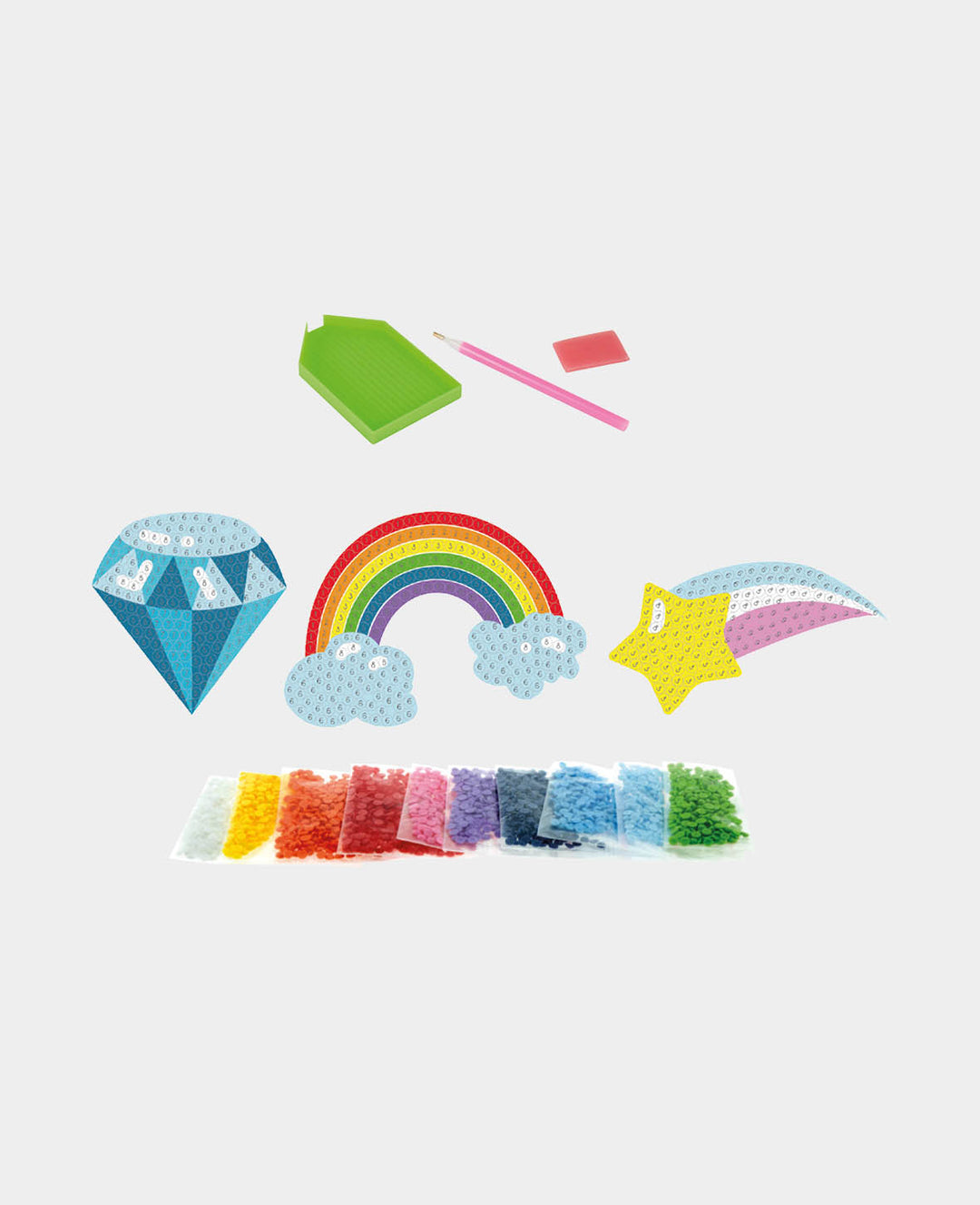 Diamond Painting Sticker Diamond, incl. accessories &amp; instructions