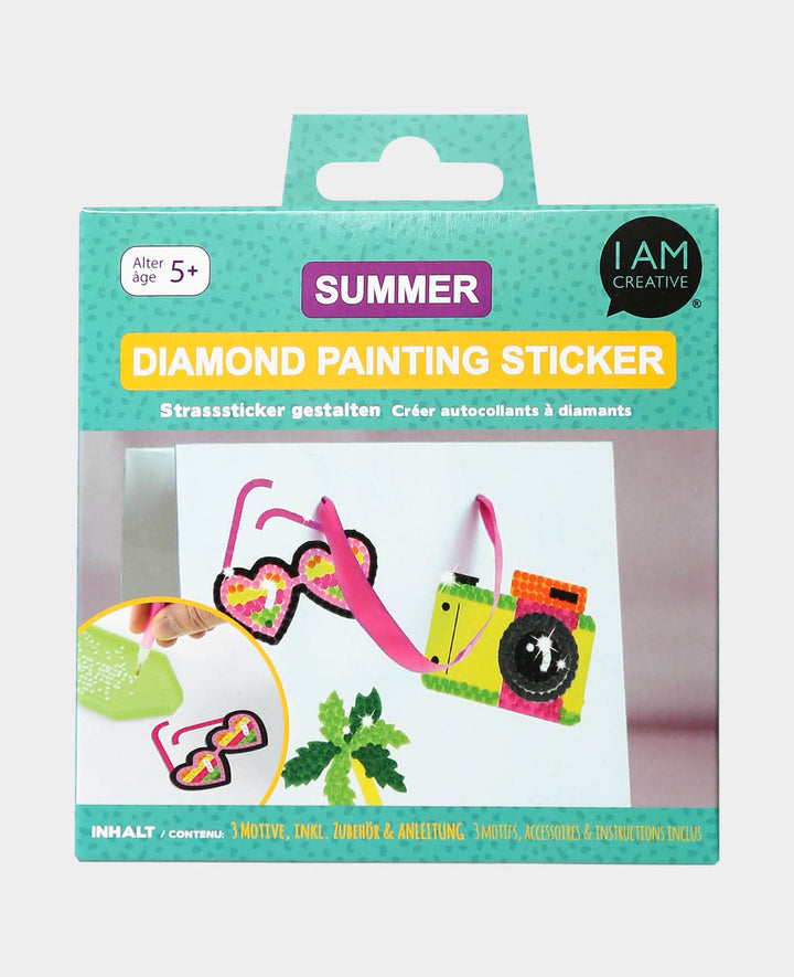 Diamond Painting Sticker Summer