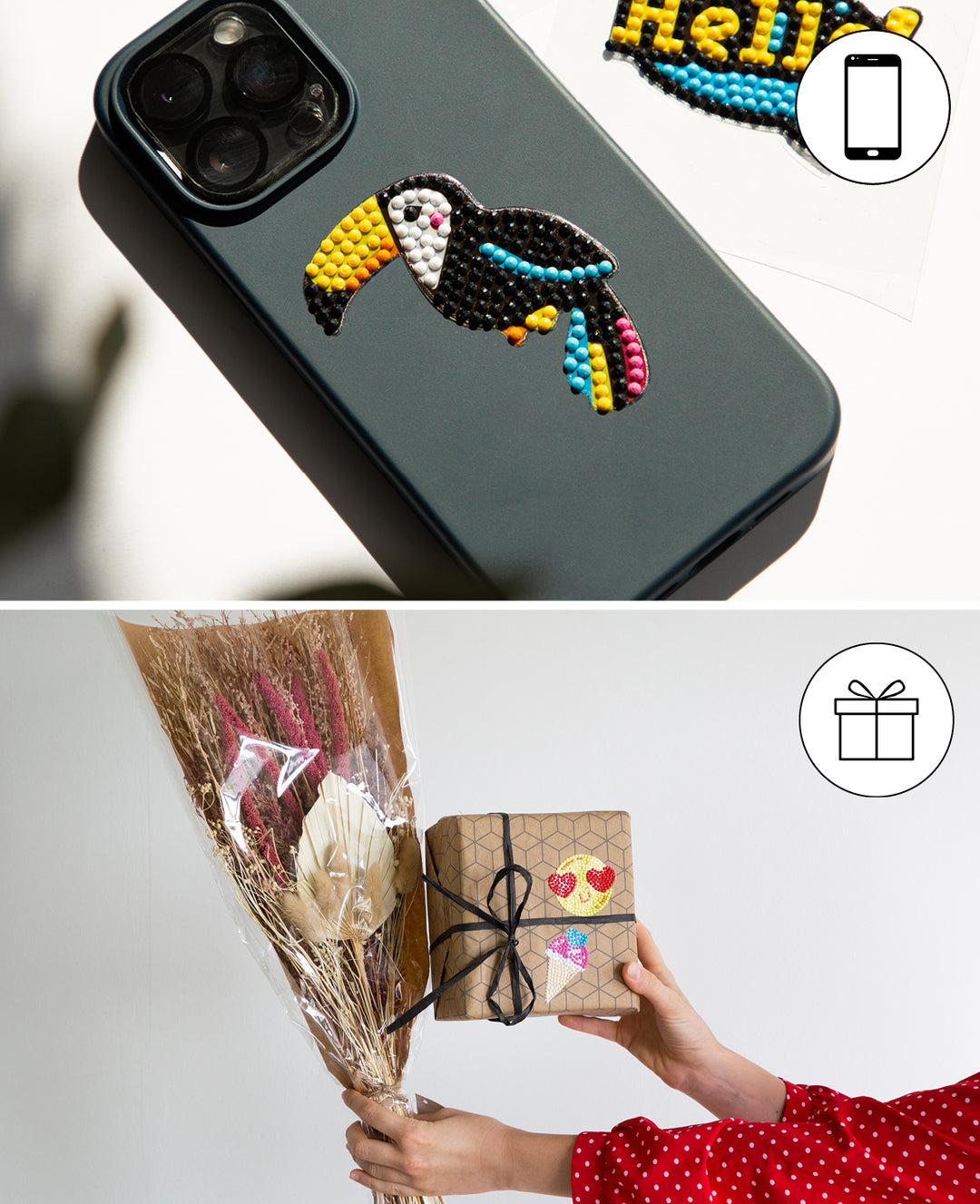 Diamond Painting Sticker Love I