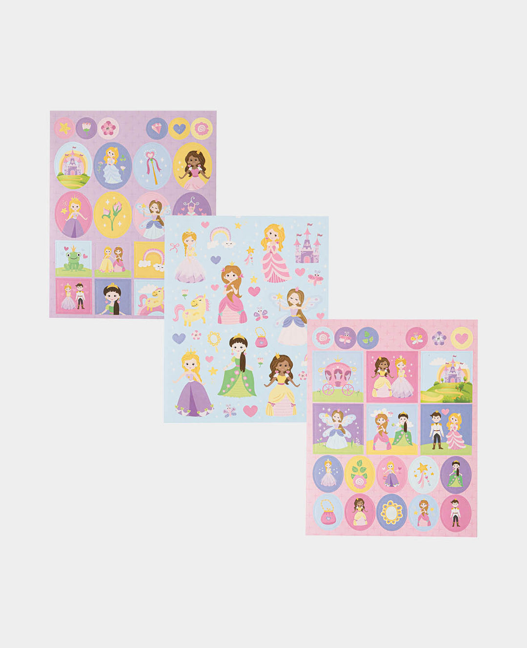 Mini Stickerbook Princess, Bunt, 9 x 11.5 cm