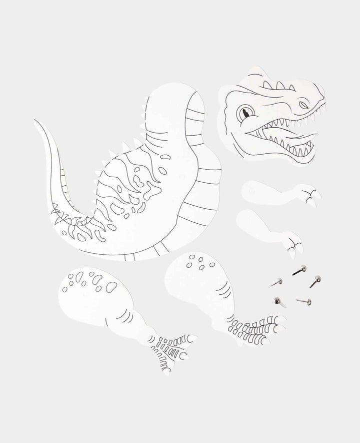 Papier-Puppen Dino, 16 x 23 cm, 1 Set