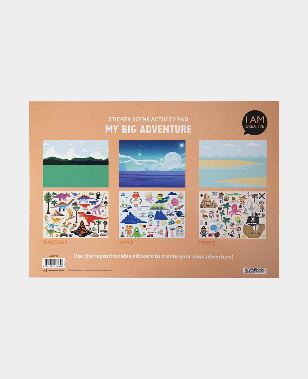 Activity pad Adventure, A3, 1 pad