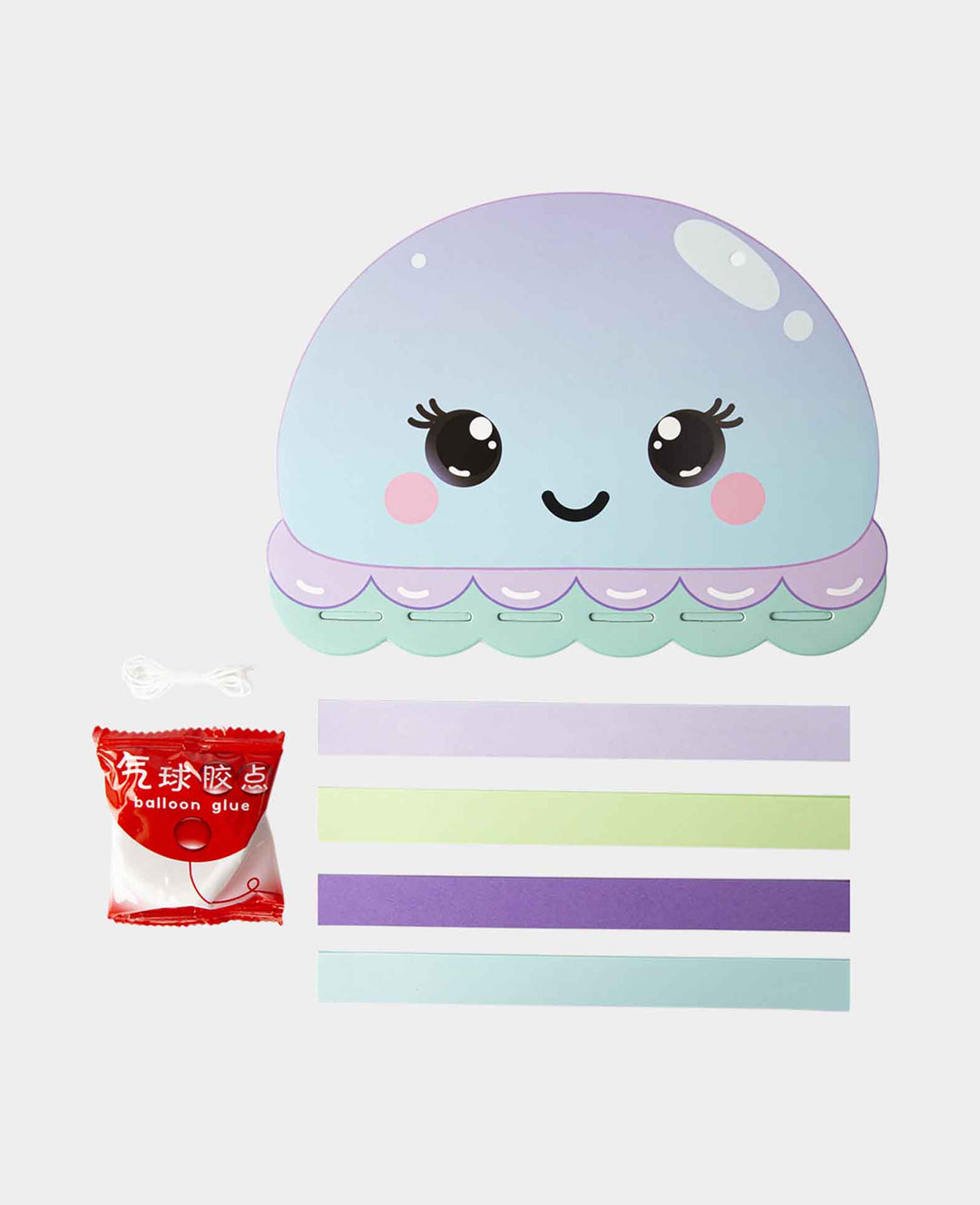 Paper Chain Set Jellyfish, 16 x 23 cm, 1 Set